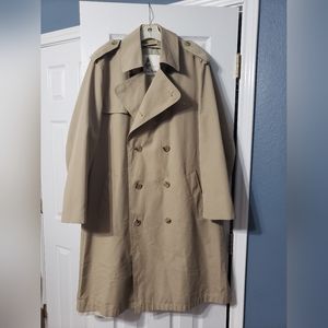 Men's Misty Harbor Tan Trench Coat